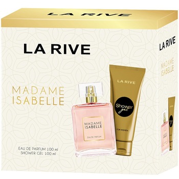 Set La rive Madame Isabelle apa de parfum 100ml si gel dus 100ml