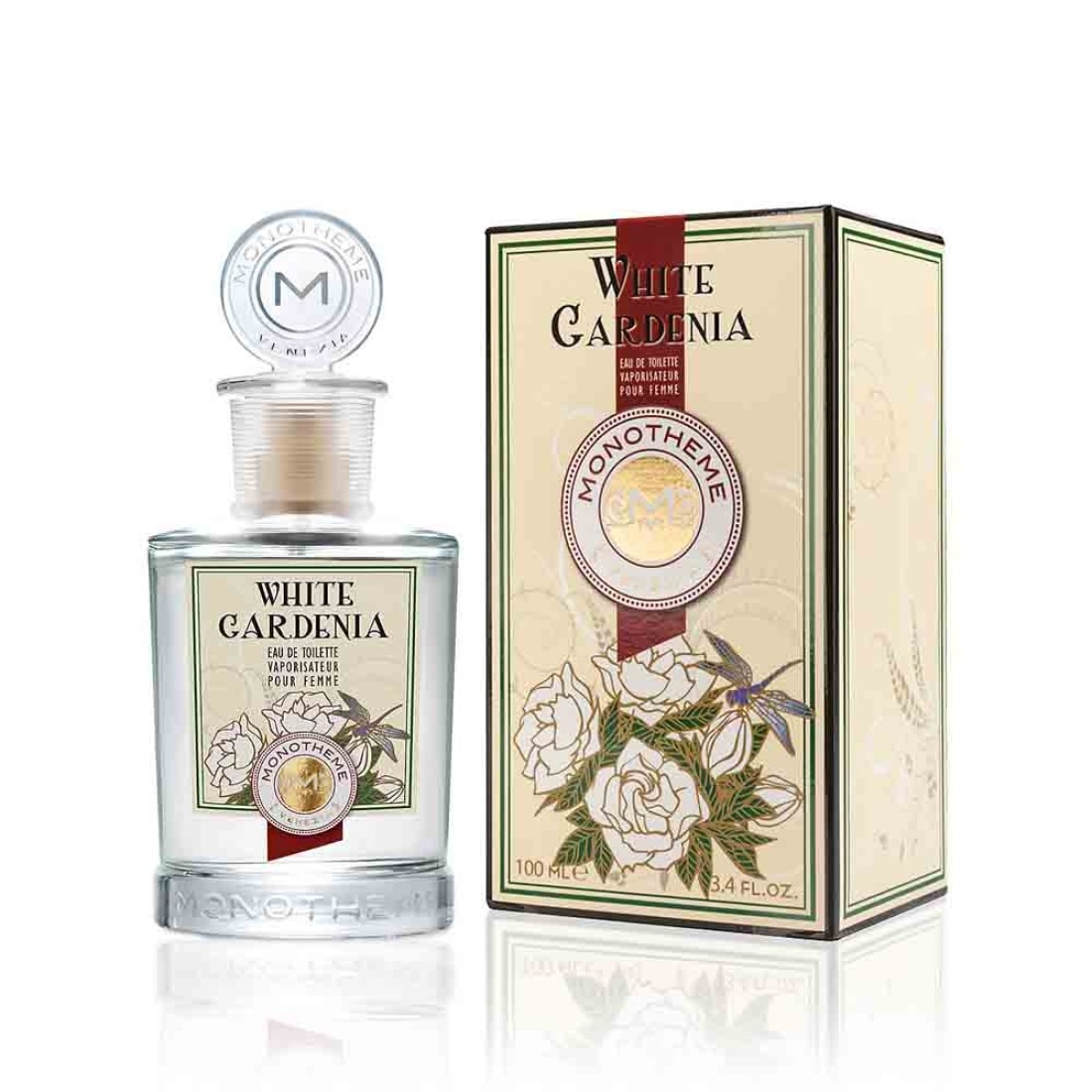 Apa de toaleta Monotheme White Gardenia 100 ml