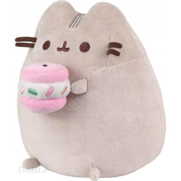 Jucarie de plus, Pusheen cu inghetata, 24cm, Gri - eMAG.ro