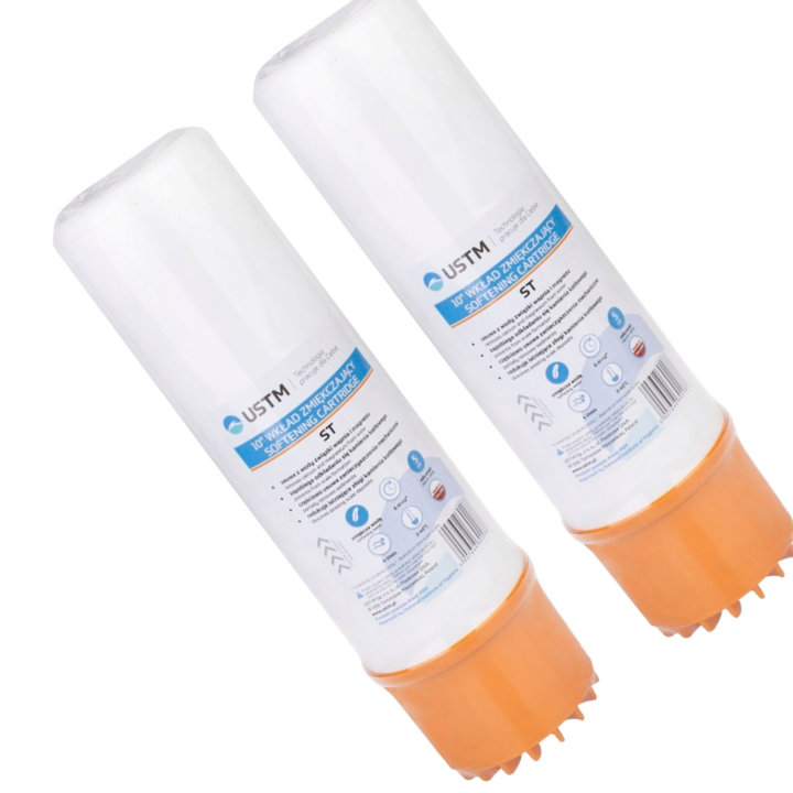 Cartus filtrant 2x ST USTM 10" Cartus filtrant de filtrare a apei de dedurizare