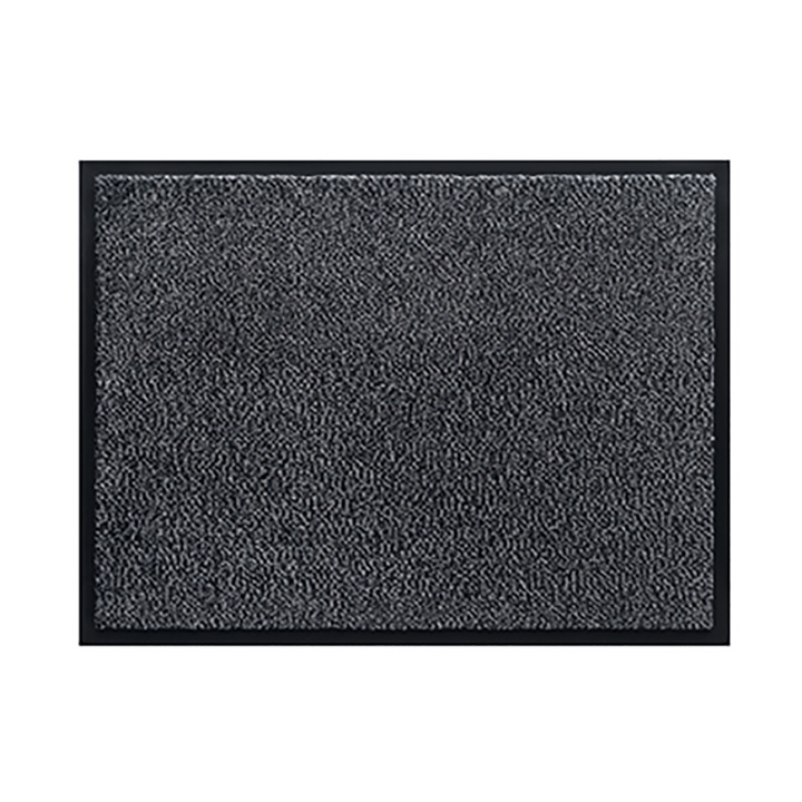 Szürke fekete szőnyeg, 120 X 80 cm, Aro