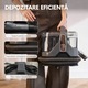 Aspirator profesional cu spalare 5 in 1 Ryer Carpet Cleaner PLUS Injectie-Extractie, Putere 15.000Pa, 600W, Rezervor Dublu, Curatator de pete textile, covoare, tapiterii, geamuri, podele, 5 Accesorii, Curatare Profunda, Putere Mare de Aspirare