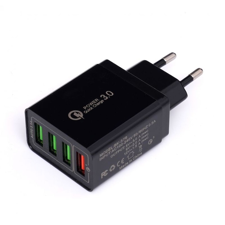 Incarcator USB, Quick Charge 4x3.0, KD1237, Kraft&Dele