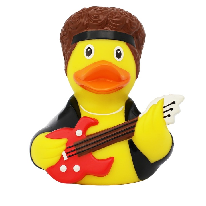 Fürdőjáték, Rock Star Duck LILALU, 8,5 cm
