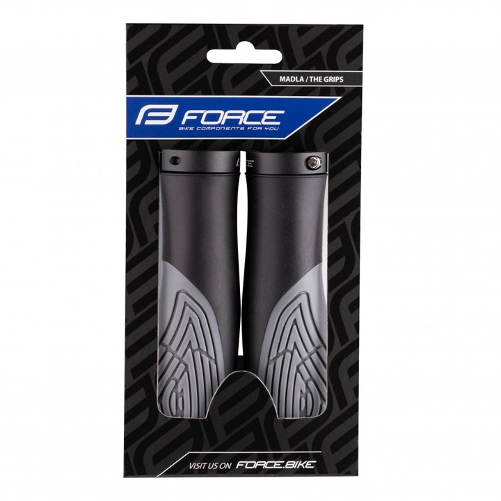 Set mansoane Force Erbow cu Lockring Negru/Gri