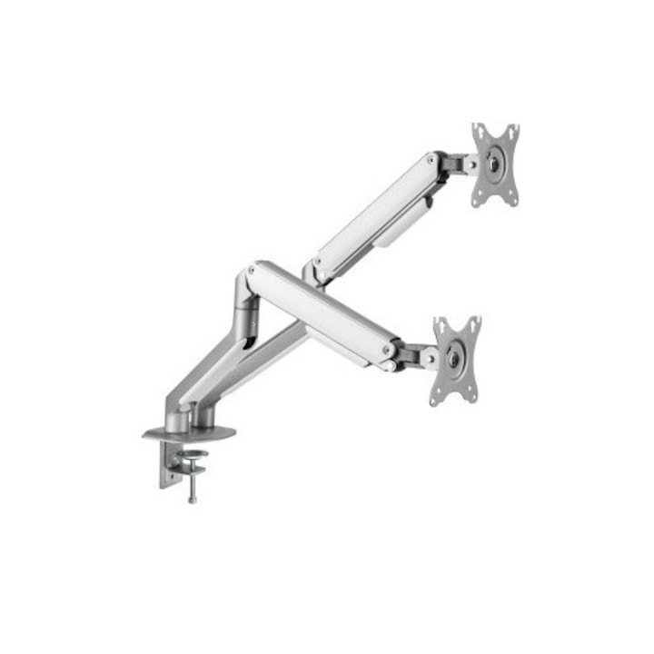 Suport monitor White Shark GMS-3208 Neferites II / 2 Monitoare, 17-32 inch