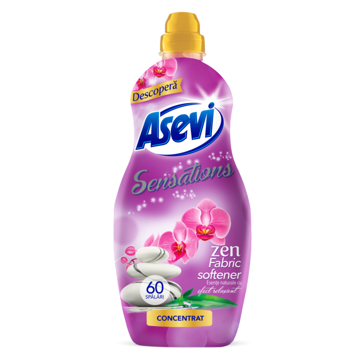 Asevi Sensations Zen mosodai kondicionáló, 1,44 literes flakon, 60 mosás