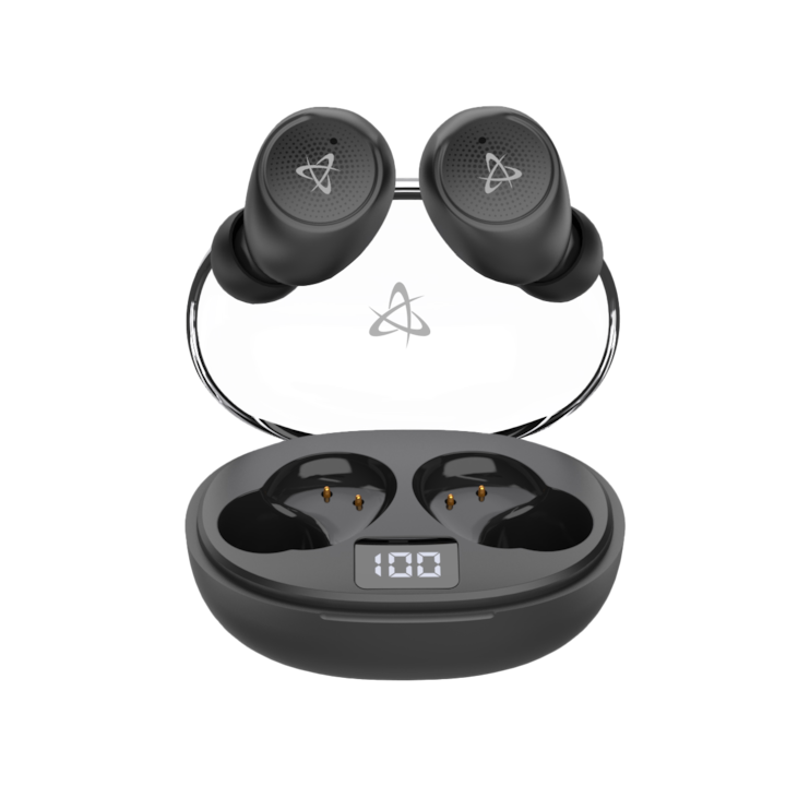 Слушалки SBOX EB-TWS115-B, с микрофон EARBUDS, Bluetooth, черни
