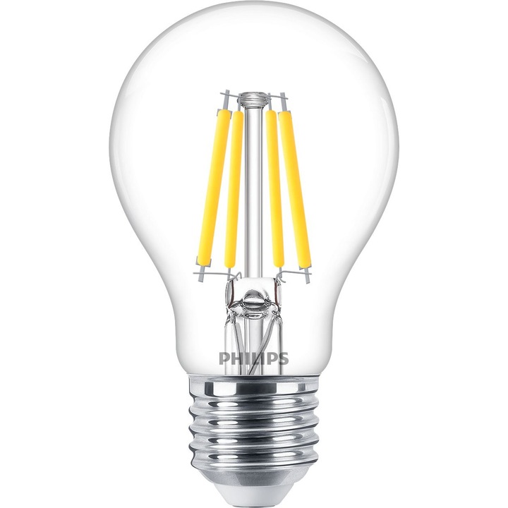 LED лампа Philips MASTER VLE LEDBulb, D, 7.8-75W, 927, E27, A60, CLG