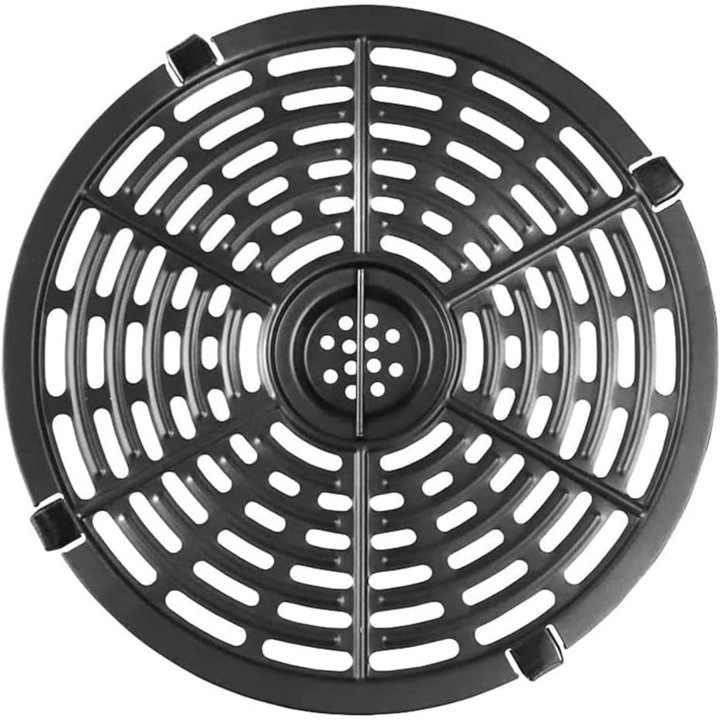 Sita pentru friteuza cu aer cald, ComResi®, Otel carbon, 22 cm, Negru