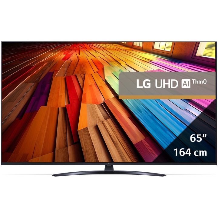 Телевизор LG LED 65UT81003LA, 65" (164 см), Smart, 4K Ultra HD, Клас F (Модел 2024)