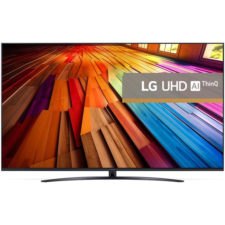Televizor LG LED 75UT81003LA, 189 cm, Smart, 4K Ultra HD, Clasa F