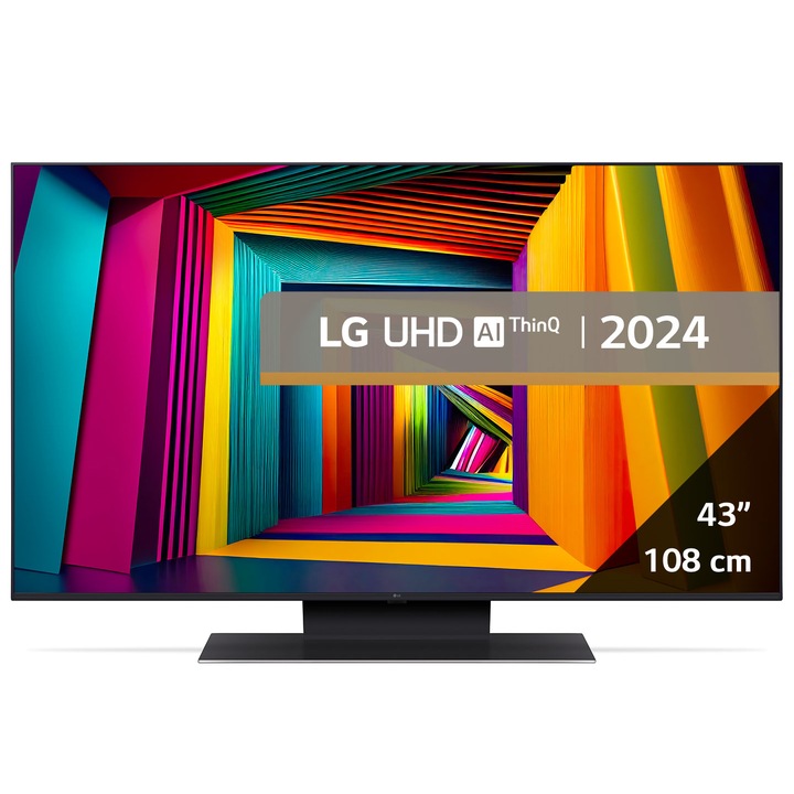 LG 43UT91003LA Smart TV, LED TV,LCD 4K Ultra HD, HDR,webOS ThinQ AI 108 cm