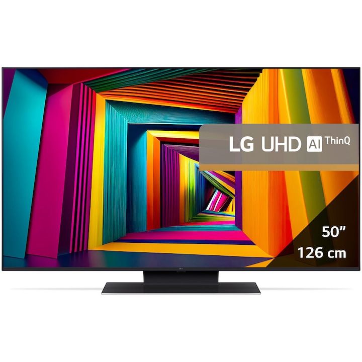 Телевизор LG LED 50UT91003LA, 50" (126 см), Smart, 4K Ultra HD, Клас F (Модел 2024)