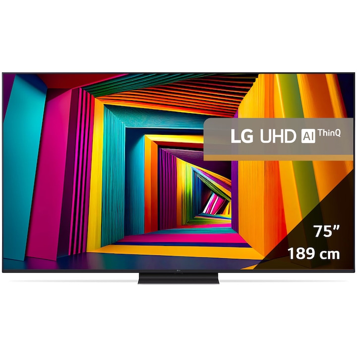 LG 75UT91003LA Smart TV, LED TV,LCD 4K Ultra HD, HDR,webOS ThinQ AI 189 cm