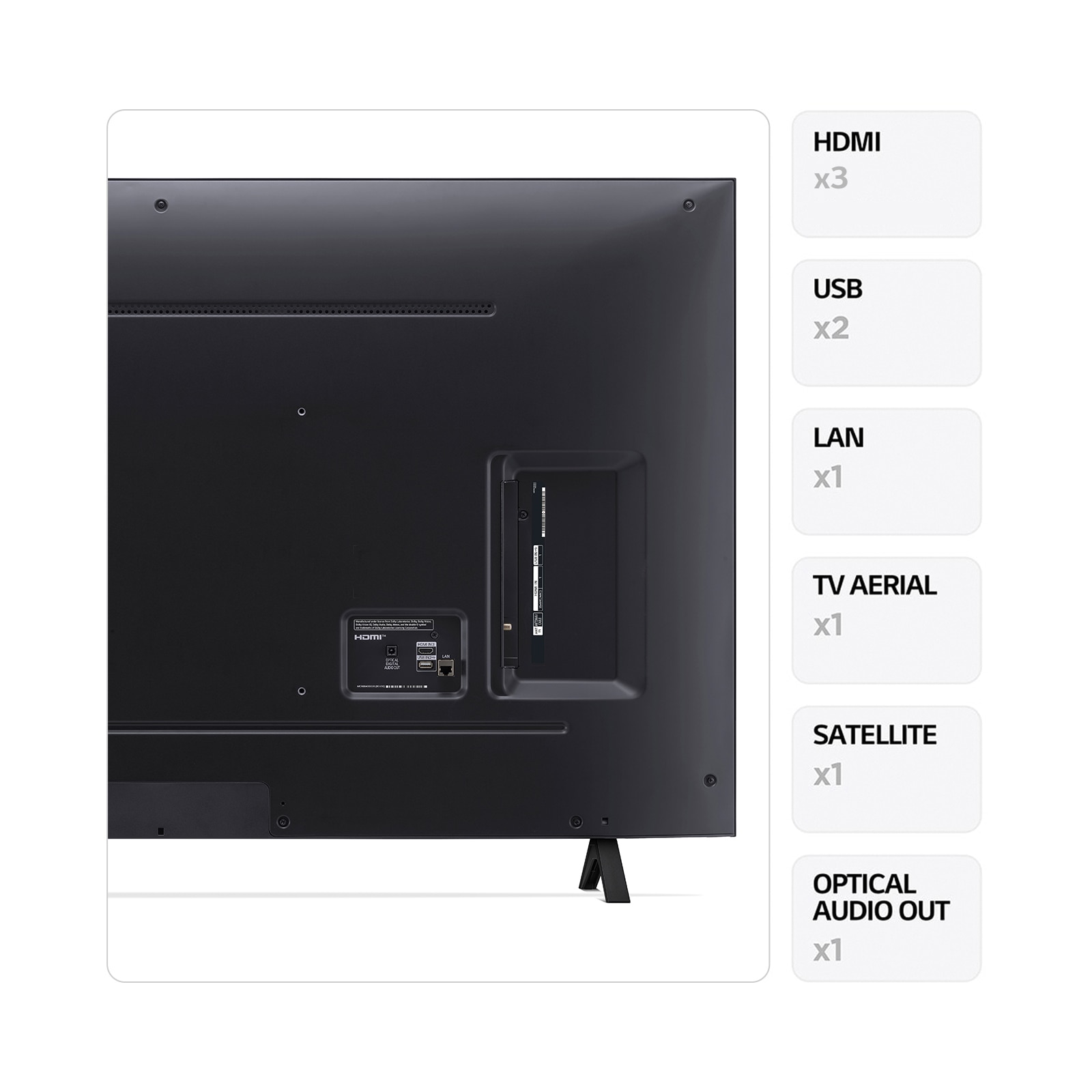 Televizor LG NanoCell 43NANO81T3A, 108 cm, Smart, 4K Ultra HD, Clasa G