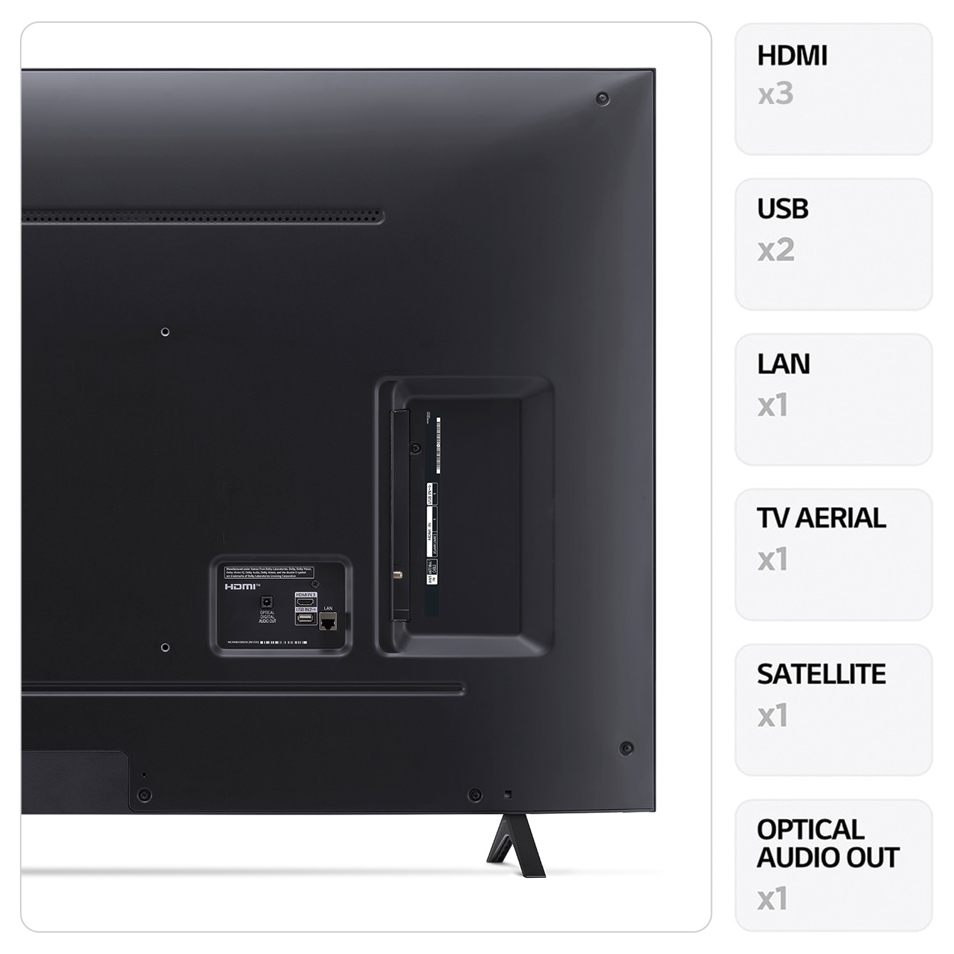 Televizor LG NanoCell 50NANO81T3A, 126 cm, Smart, 4K Ultra HD, Clasa G