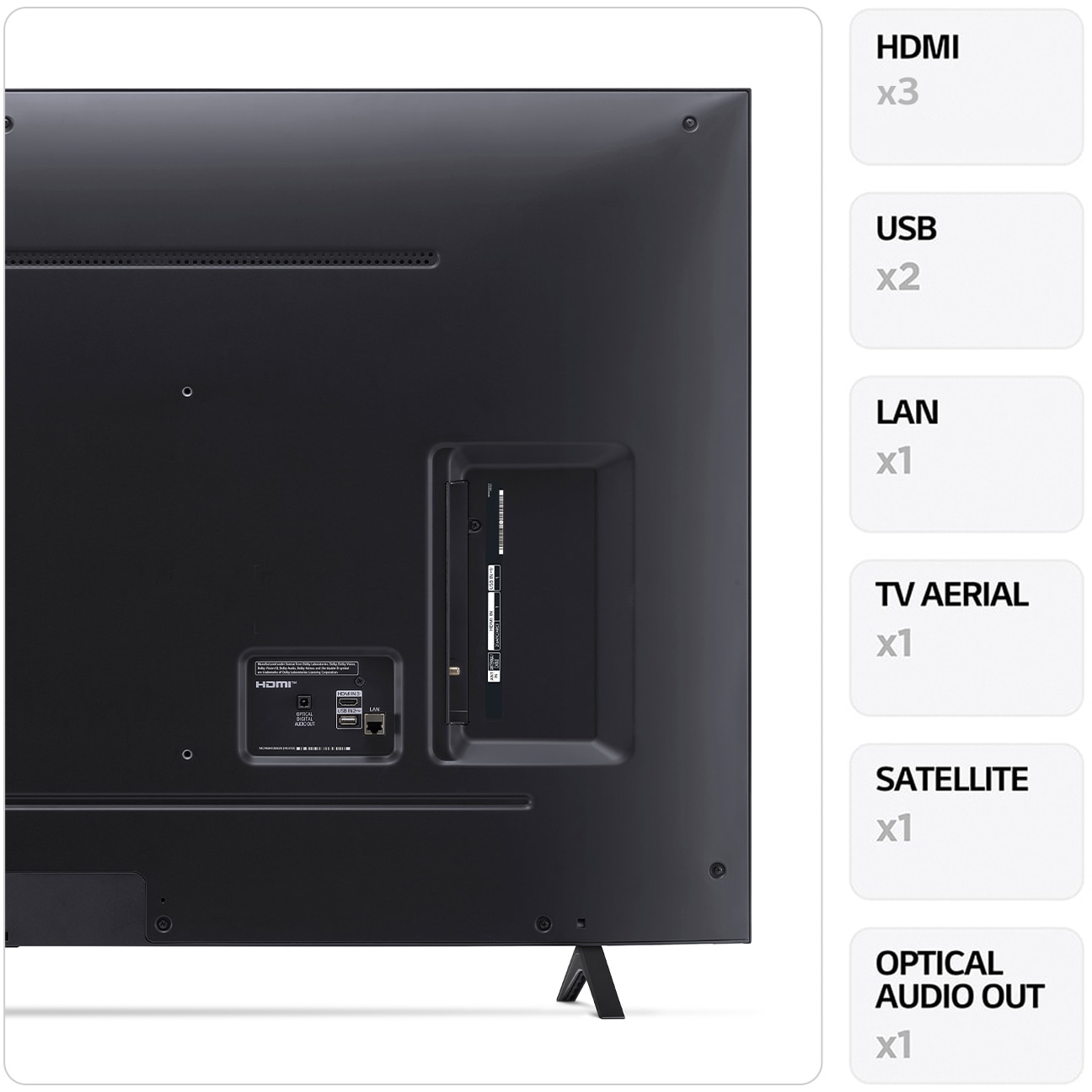 Televizor LG NanoCell 65NANO81T3A, 164 cm, Smart, 4K Ultra HD, Clasa G