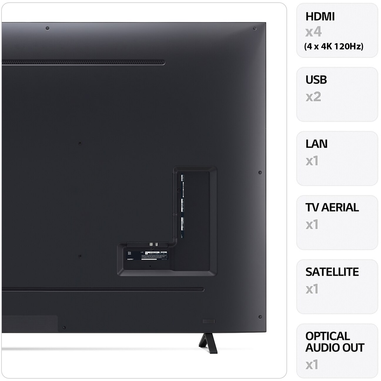 Televizor LG NanoCell 86NANO81T3A, 218 cm, Smart, 4K Ultra HD, 100 Hz, Clasa G