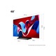 Televizor LG OLED evo 48C41LA, 121 cm, Smart, 4K Ultra HD, 100 Hz, Clasa G