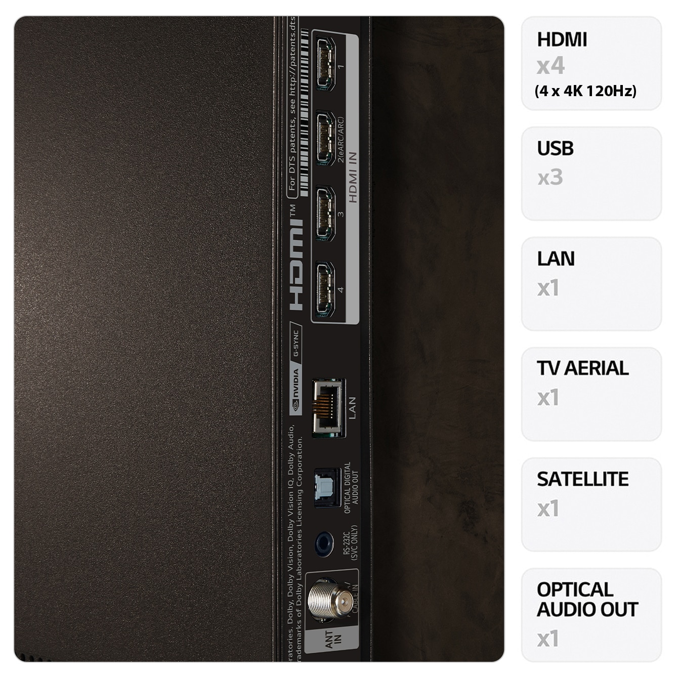 Televizor LG OLED evo 77C41LA, 195 cm, Smart, 4K Ultra HD, 100 Hz, Clasa F