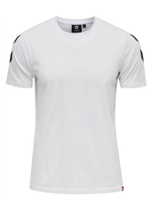 Póló, Hummel, Pamut, Fehér, S INTL