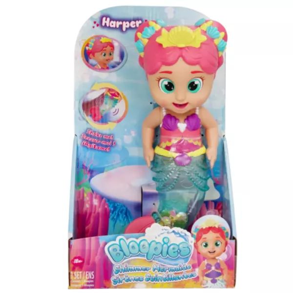 Bloopies: Fun Baby Mermaid with Sparkly Fins - Harper - eMAG.ro