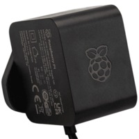 Sursa de alimentare pentru Raspberry Pi 5, USB-C, 27W, 5.1V, 5A, Negru