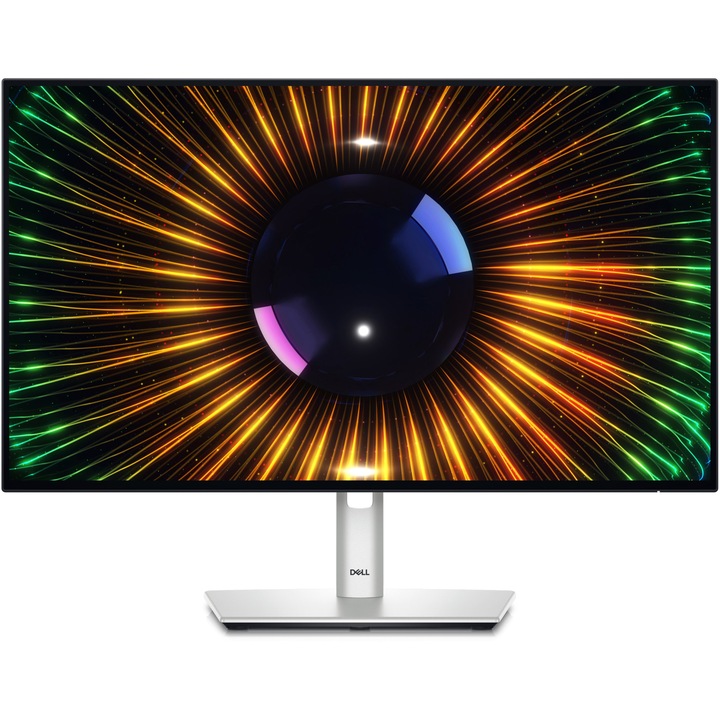 Dell U2424H IPS LED monitor, 23.8", FullHD, HDMI, DisplayPort, Pivot, 120Hz, Ezüst