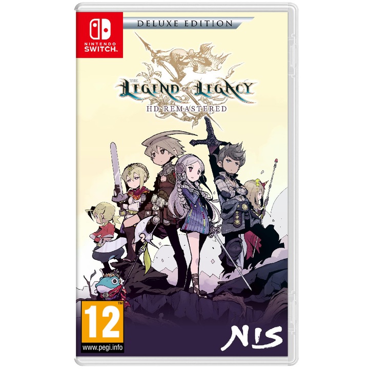 Игра CATTLE CALL The Legend Of Legacy Hd Remastered Deluxe издание, за Nintendo Switch