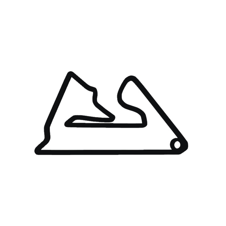 Breloc chei, "FORMULA 1 SAKHIR", 34X 60 mm negru