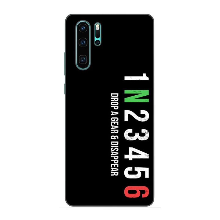 Капак, съвместим с Huawei P30 Pro Silicon Gel Tpu Model Gears