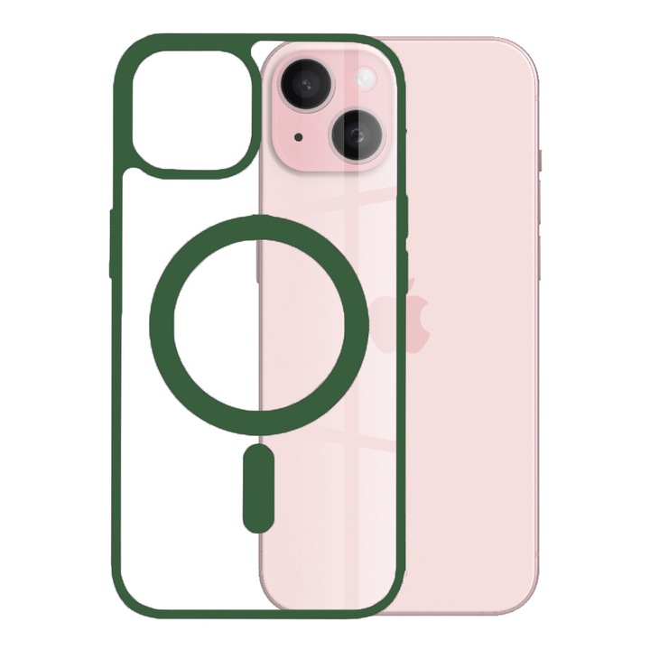 Калъф Magsafe за Apple iPhone 14 Pro Max, Тъмнозелен