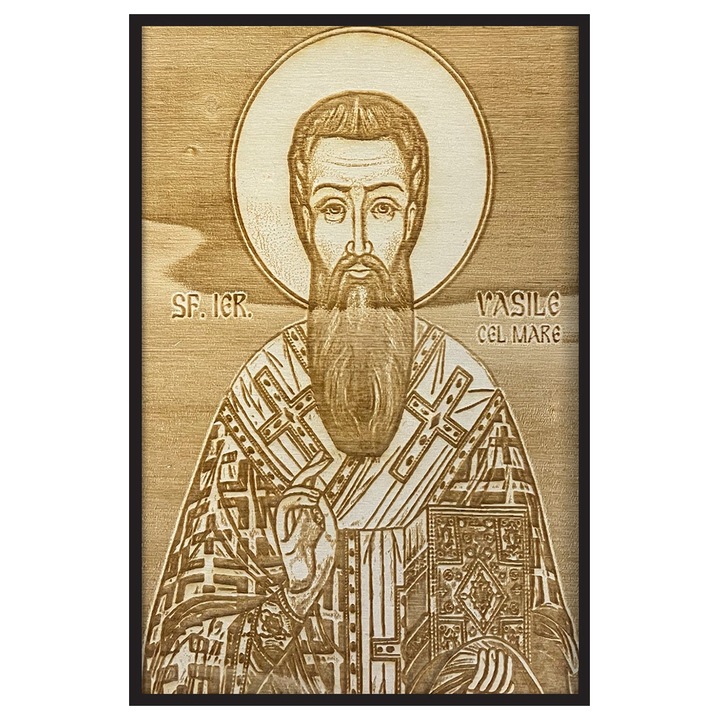 Icoana Sfantul Vasile 70 cm