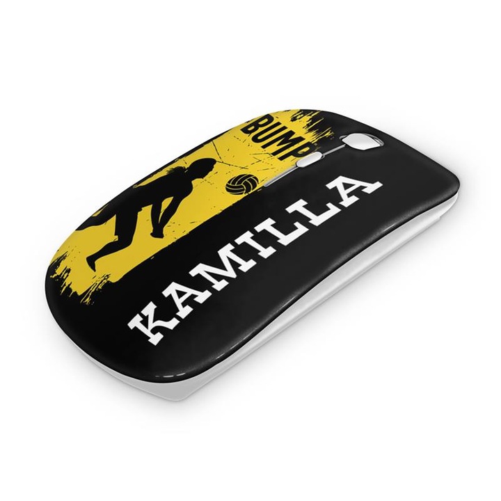 Mouse, Mobiltokguru, Wireless, Kamilla, Multicolor