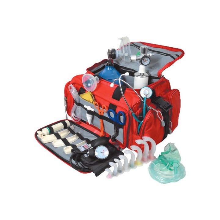 Geanta echipata complet pentru urgente medicale, nr.4, Gima