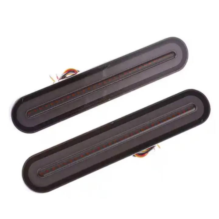 Set 2 lampi LED 3 functii, stop, pozitie, semnalizare dinamica, 12-24V, 23 cm, BZRSH