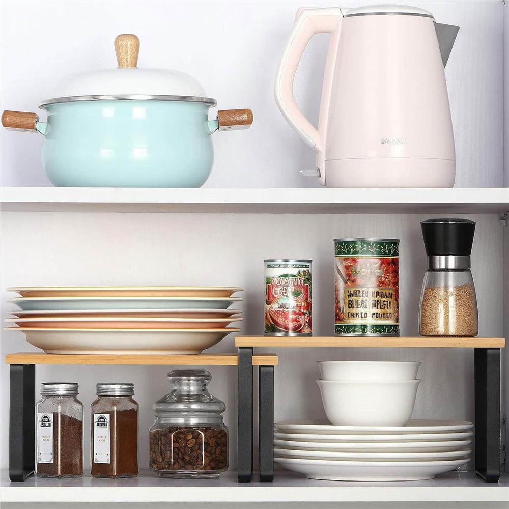 Set 2 rafturi de bucatarie suprapozabile, pentru ustensile sau ...