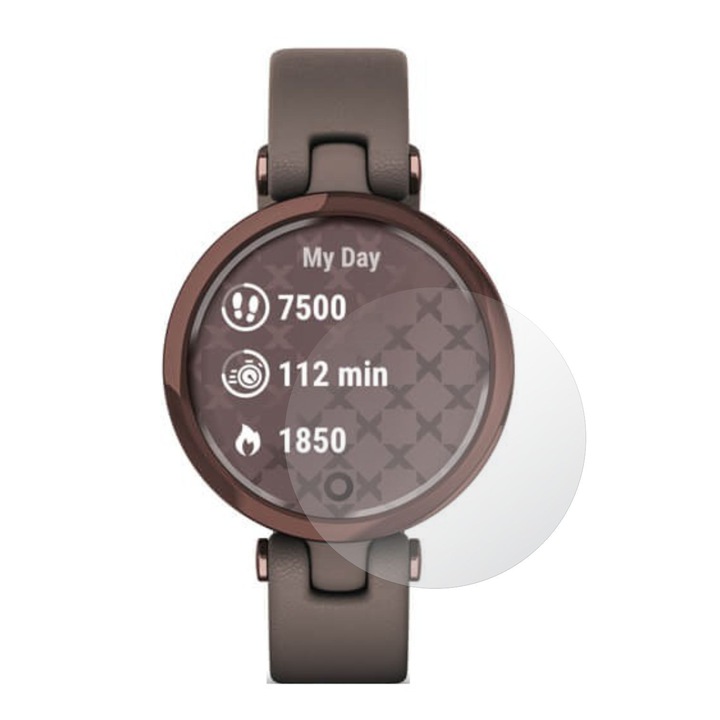 Set 2X Folie Protectie Ecran Mate Folie24, pentru Garmin Lily, Adezive, Flexibile cu Auto Regenerare