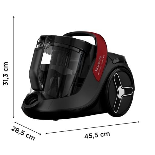 Aspirator fara sac Rowenta Green Force Cyclonic Max RO7B13EA, 2.5 L, 750 W