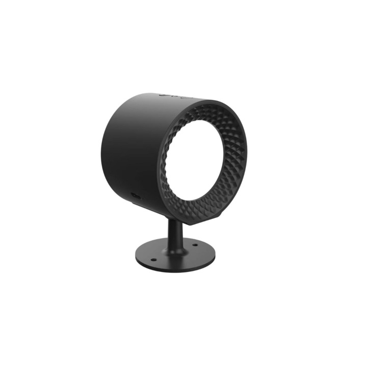 Set 2 lampi, ABS/Policarbonat, LED, Magnetice, USB, Negru