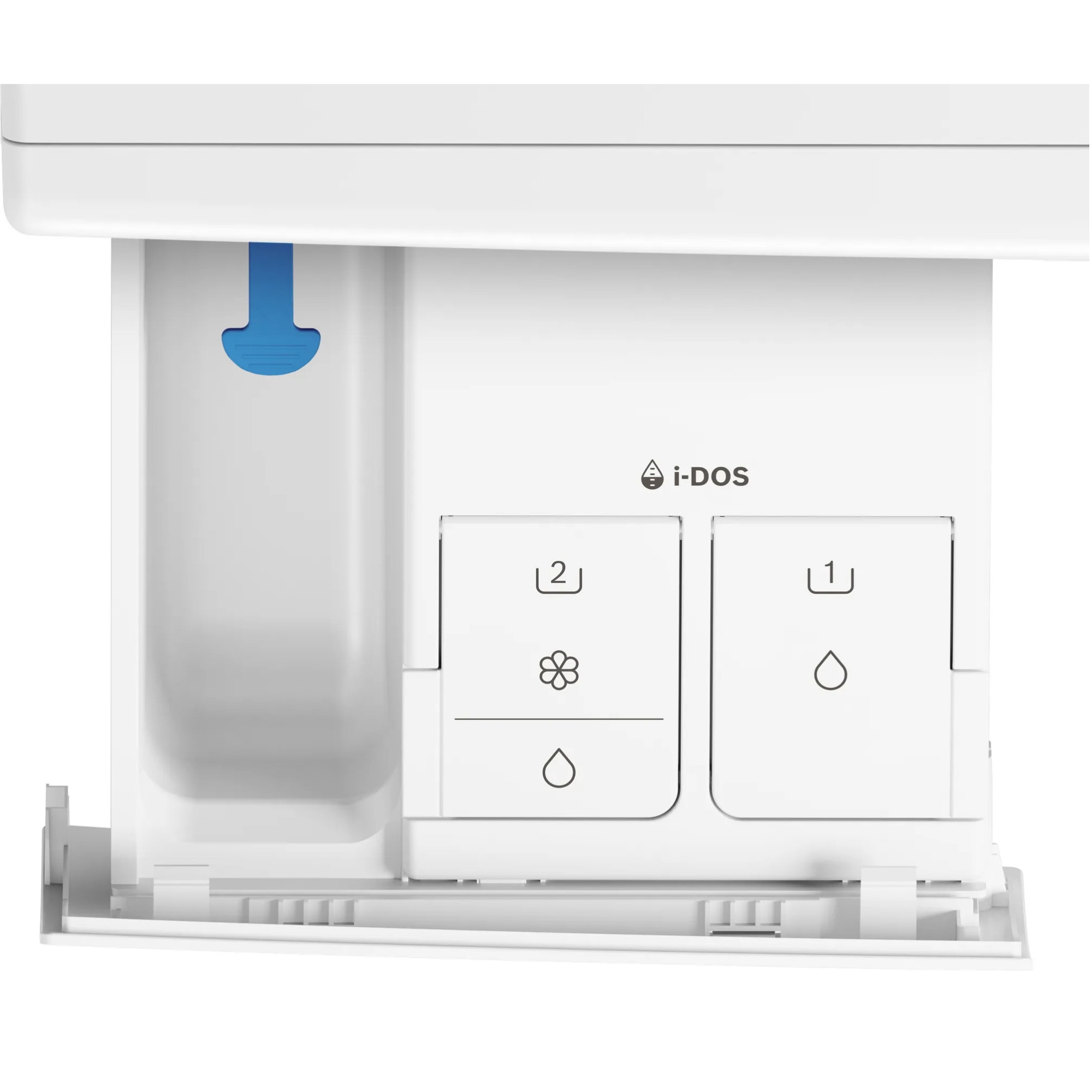 Masina de spalat rufe cu uscator Bosch Seria 8 WNC254A0BY, Spalare 10 kg, Uscare 6 kg, 1400 rpm, Clasa A, i-DOS, Iron Assist, Home Connect, Anti Stain, Auto Dry, Motor EcoSilence Drive, Alb