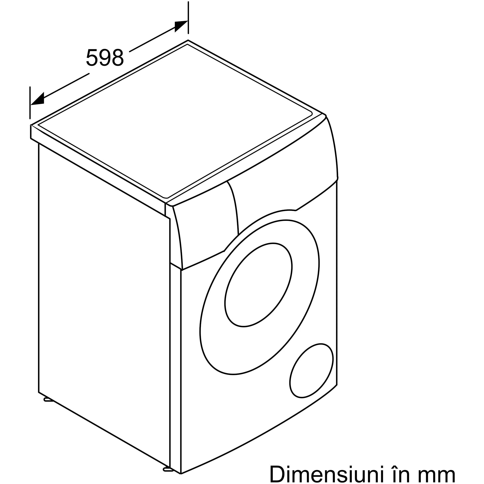 Masina de spalat rufe cu uscator Bosch Seria 8 WNC254A0BY, Spalare 10 kg, Uscare 6 kg, 1400 rpm, Clasa A, i-DOS, Iron Assist, Home Connect, Anti Stain, Auto Dry, Motor EcoSilence Drive, Alb