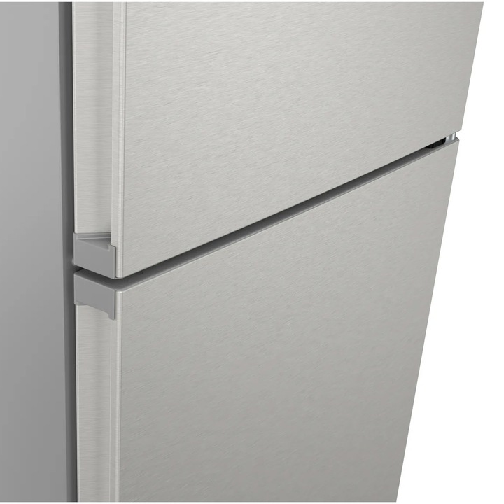 Combina frigorifica Bosch KGN394ICF, 363 l, No Frost, Clasa C, Iluminare LED, VitaFresh, Display touch control, Raft sticle, Multi Airflow, PerfectFit, H 203 cm, Inox Antiamprenta