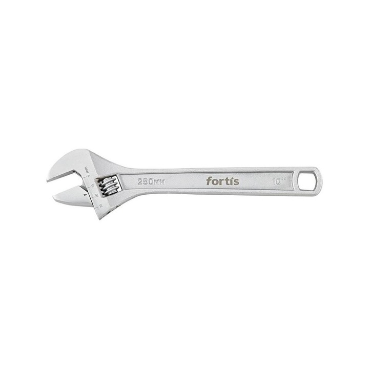 Állítható csavarkulcs 10" 250mm, Fortis