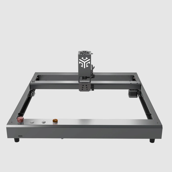 Masina de gravura cu laser, ACMER P2 10W, Focalizare fixa, Gravare la 30000 mm/min, Asistenta automata ultra-silentioasa, Precizie de gravare 0, 01 mm, Control aplicatie iOS Android, Pre-asamblat, 420*400mm