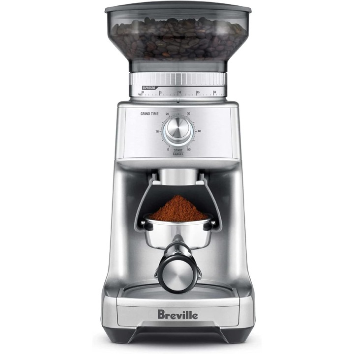 Rasnita cafea SAGE Dose Control Pro BCG600SIL, 340g, 130W, argintiu