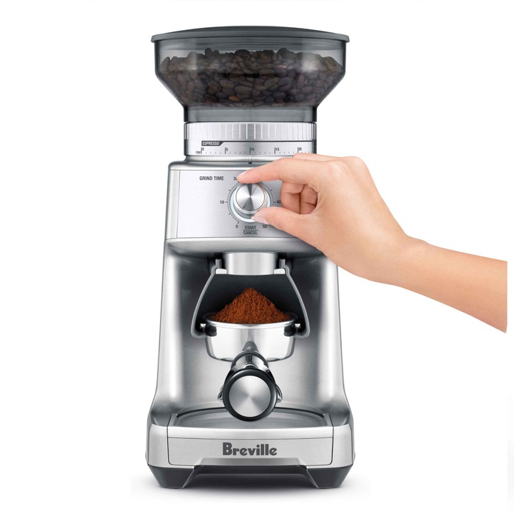 Rasnita cafea SAGE Dose Control Pro BCG600SIL, 340g, 130W, argintiu