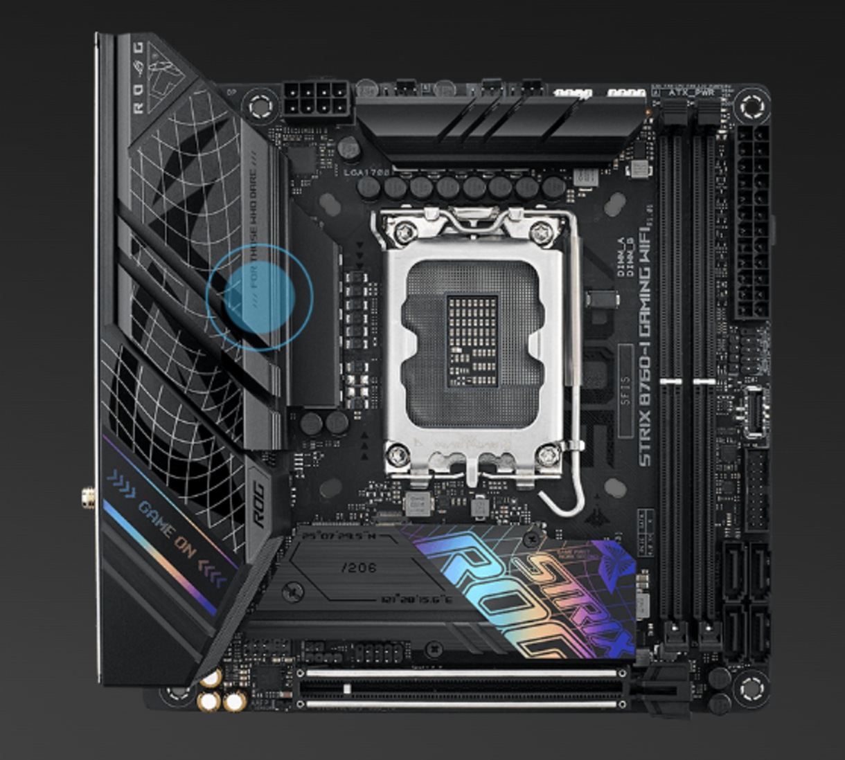 Placa de baza ASUS ROG STRIX B760-I GAMING WIFI, Socket 1700 - eMAG.ro