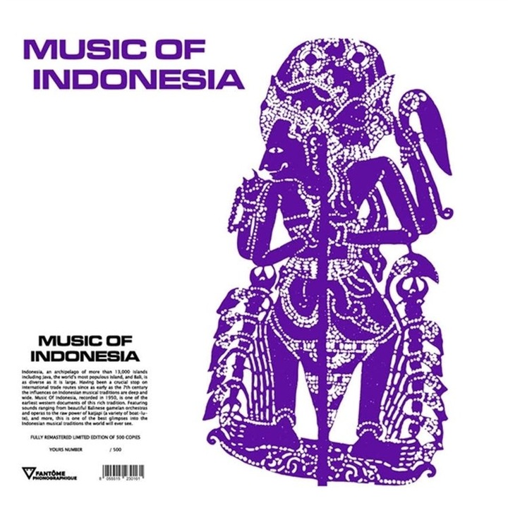 MUSIC OF INDONESIA - Rykodisc, Mickey Hart Smithsonian Folkways/Library Of Congress Endangered Music Program